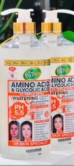 Veet gold amino acid and glycolic acid whitening shower gel - Image 2